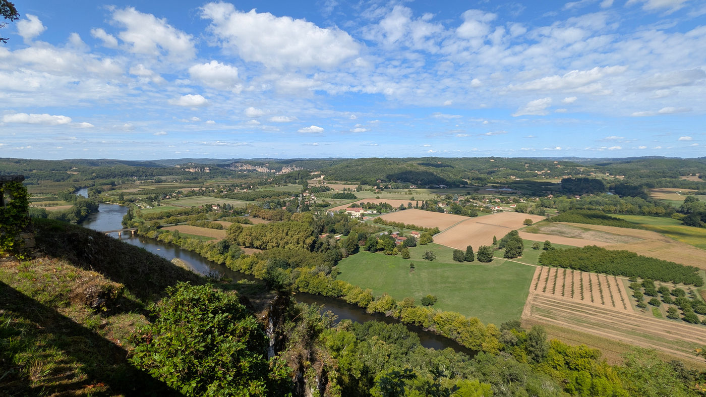 The Dordogne valley