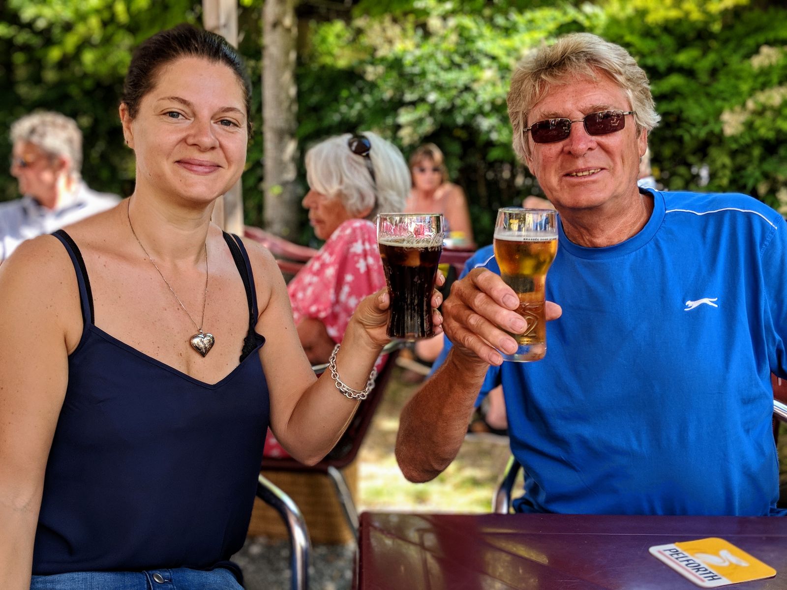 Keith and Cassie in the Dordogne