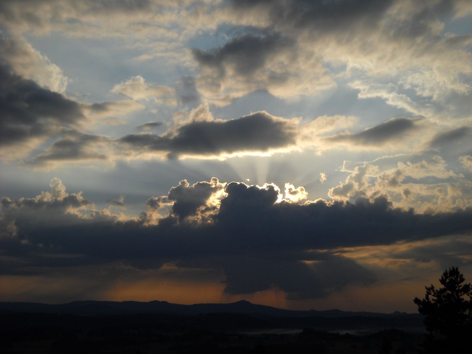 The view from Mont Chiniac, above St Agrève