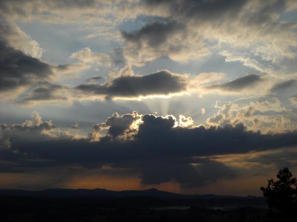 The view from Mont Chiniac, above St Agrève